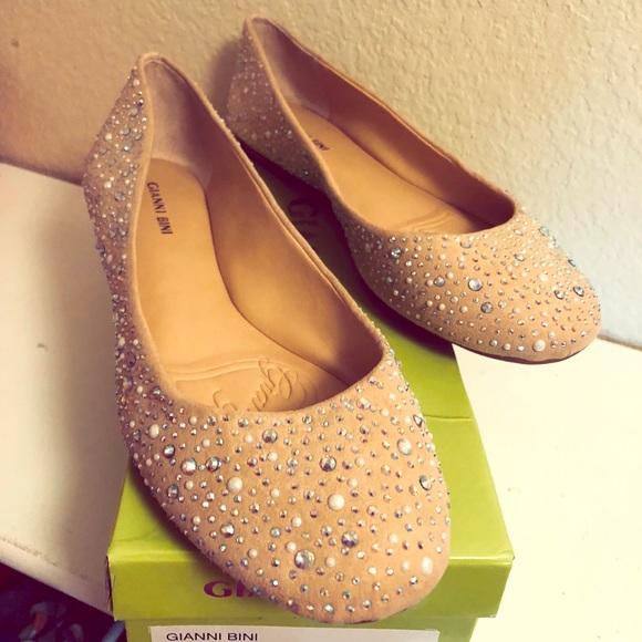 gianni bini sparkle flats